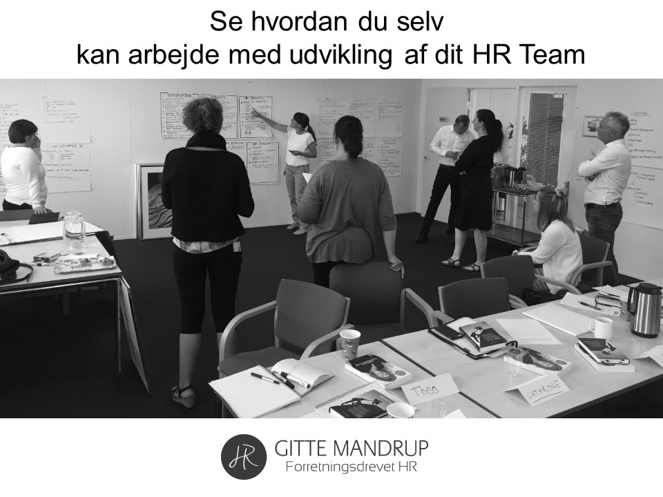 Forretningsdrevet HR team - Gitte Mandrup