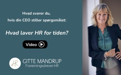 VIDEO: Hvad laver HR? HR’s elevatortale