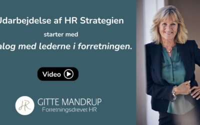 VIDEO: HR Strategien starter i forretningen