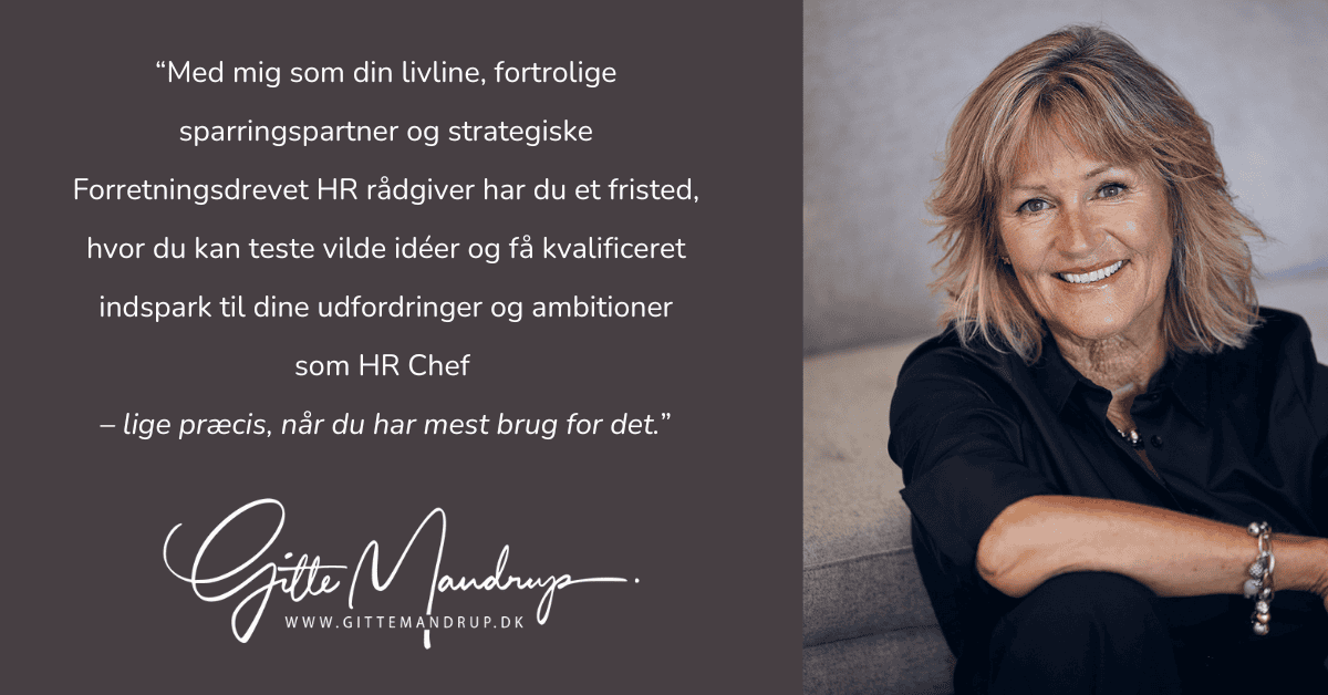 Livline og wing woman - Gitte Mandrup som coach