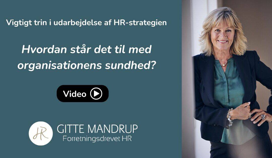 VIDEO: HR Strategi og Organisatorisk Sundhed